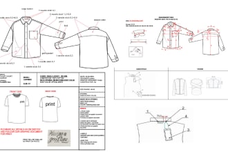 make techpack for your clothing line