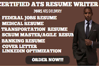 write, revamp your job application, resume, CV or linkedin profile, cover letter
