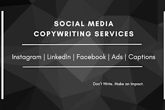 write a copy for your brand