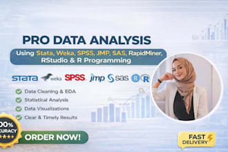 do stata, weka, spss, jmp, SAS, rapid miner, rstudio and r programming