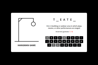 develop a game using HTML and  javascript