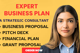 do a complete business plan and pitch deck for your business