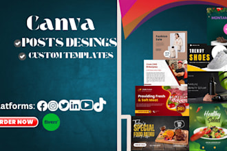 social media post design, canva