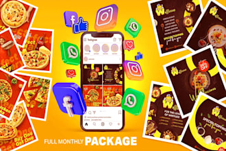 design company branding, visual identity social media kit for any business