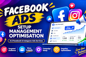 do facebook ads campaign manager fb ads expert meta ads instagram fb media buyer