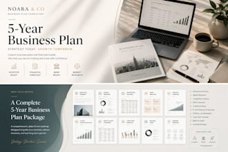 write a professional business plan