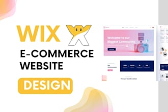create wix landing page or redesign wix or customization