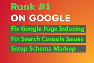 fix page indexing, schema markup or rich snippets, google search console errors