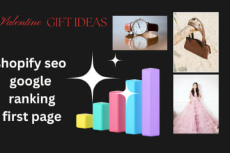 e commerce and perfect on page seo for shopify store authentic backlinks