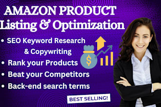 write amazon product listing SEO description great copywriting that sells