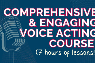 teach you how to become a voice actor