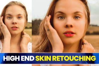 do skin retouch high end retouching