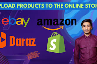 do product listing, and product uploading for ecommerce sites