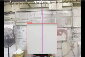 do computer vision project like object detection , and counting for industry