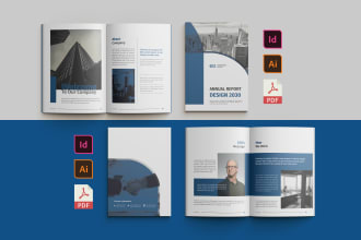create professional annual report or white paper within 24 hours