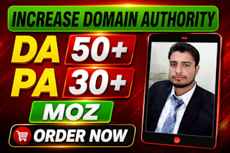 increase authority moz da,pa increase moz da 50 plus fast