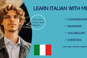 teach you the wonders of italian