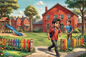 illustrate children story book illustrations