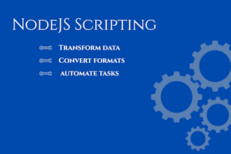 implement your productivity script with nodejs