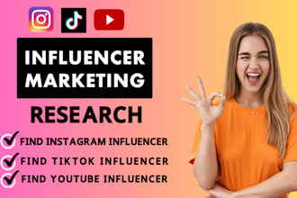 find best instagram, youtube, tiktok influencers list for influencer marketing