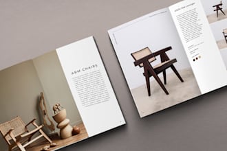 design unique book layouts for coffee table books, magazines, and catalogs