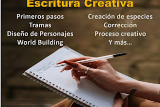 asesorarte en planeación literaria y escritura creativa