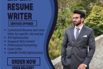 create professional CV, resume for cybersecurity job roles