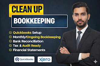 do quickbooks clean up, setup and bookkeeping using quickbooks online