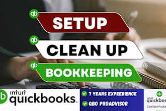 do quickbooks clean up and setup in quickbooks online with bank reconciliation