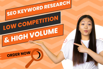 do advanced SEO keyword research and competitor analysis