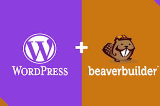 create, modify or fix beaver builder website