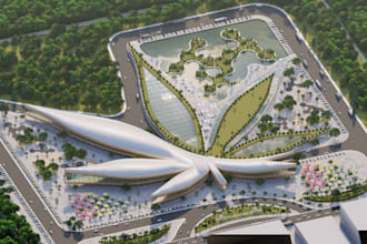 do 3d architecture renderings and walkthrough video