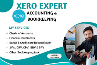 do accounting and bookkeeping on xero