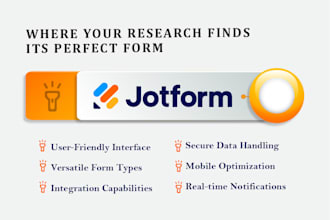 create survey forms in jotforms
