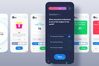 make quiz app, survey app, educational app, quiz ai app, trivia, polls