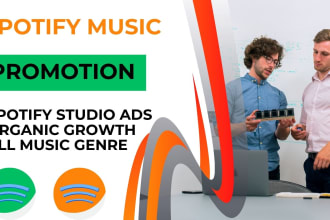 create high quality music ads to promote your spotify music