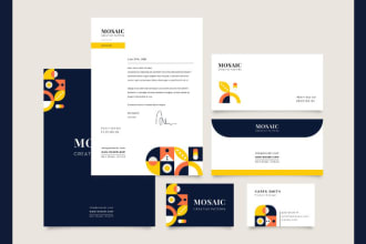 design business card, letterhead, envelope and stationery