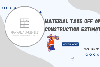 do material take off and construction estimation for contractors