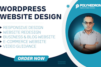 be your wordpress developer to build or redesign a responsive website