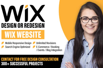 design a professional wix studio website for your business