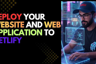 deploy your website and web application to netlify, vercel, and github pages