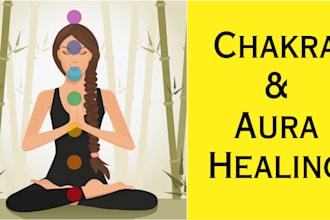 offer a chakra and aura healing session