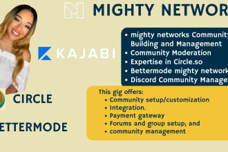 set up and manage your membership site on mighty network circle so bettermode
