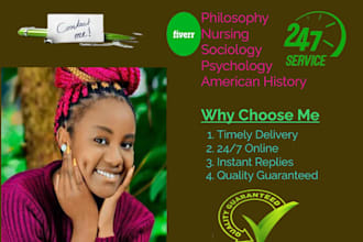handle philosophy, nursing, sociology, religion, psychology, american history
