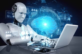 develop ai music generator website, software music website, ai text to music