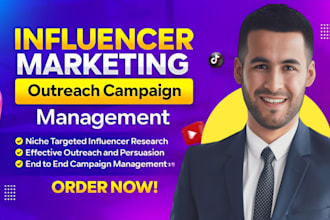 manage and outreach your social media influencer marketing campaign