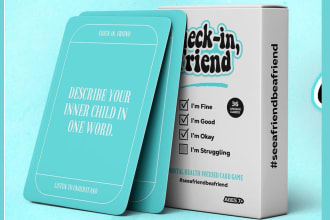 create your card game design board game rule book card game mockup card box