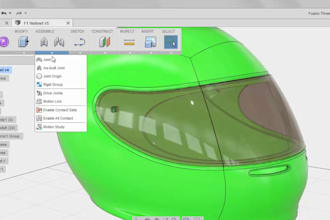 create a cad 3d design for you in fusion 360