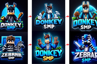 create minecraft server logo and sever icon