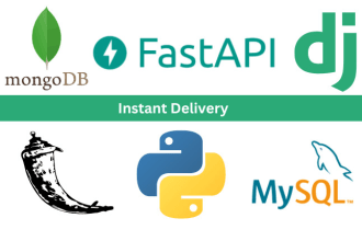 do model integration, ai webapp using python flask, django, fastapi